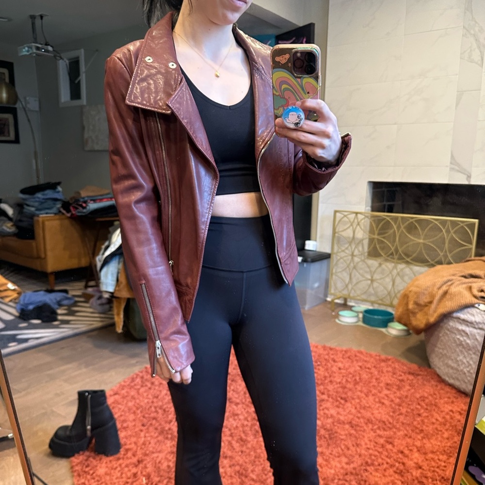 Mackage leather jack